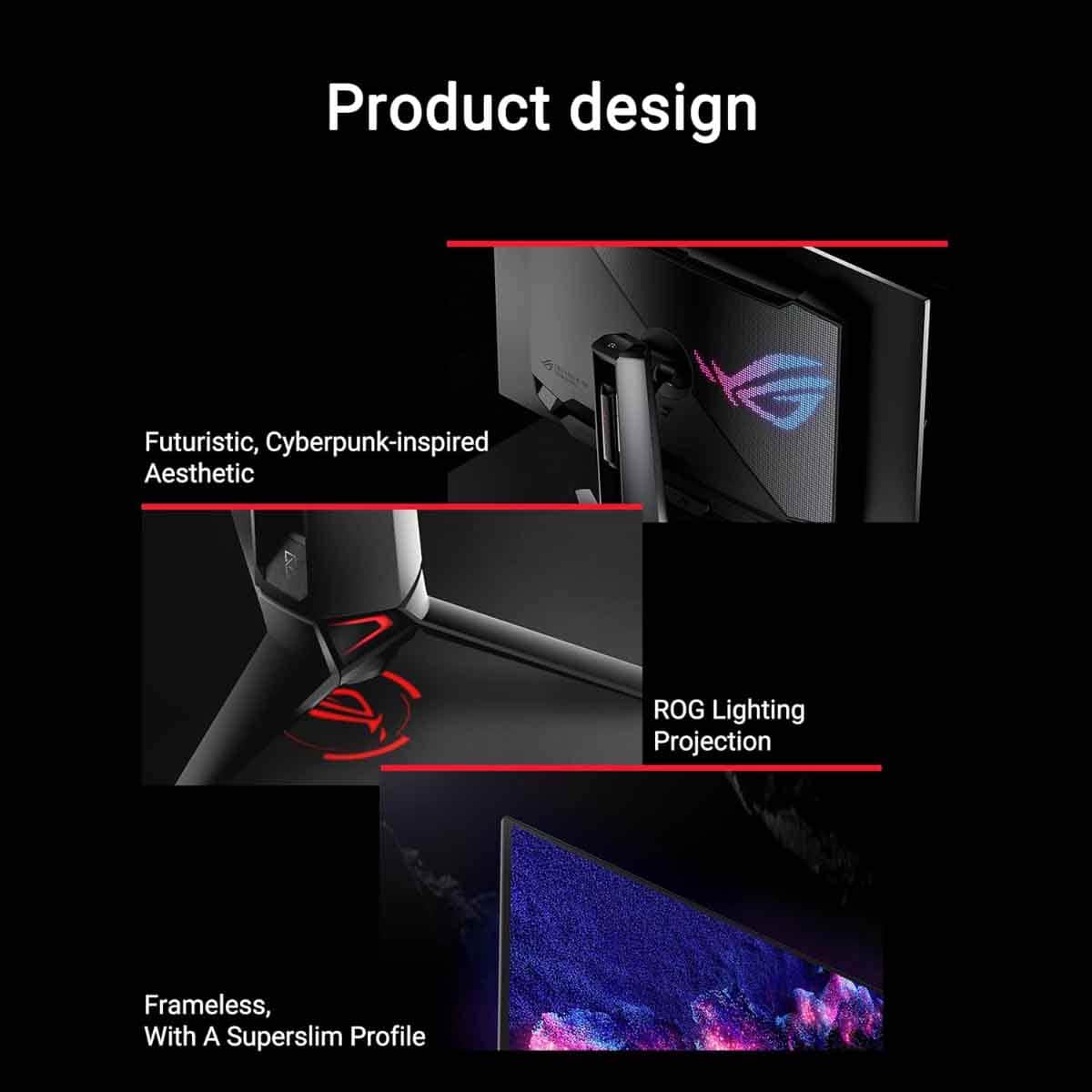 أسوس روج سويفت OLED PG32UCDM شاشة ألعاب 31.5 بوصة