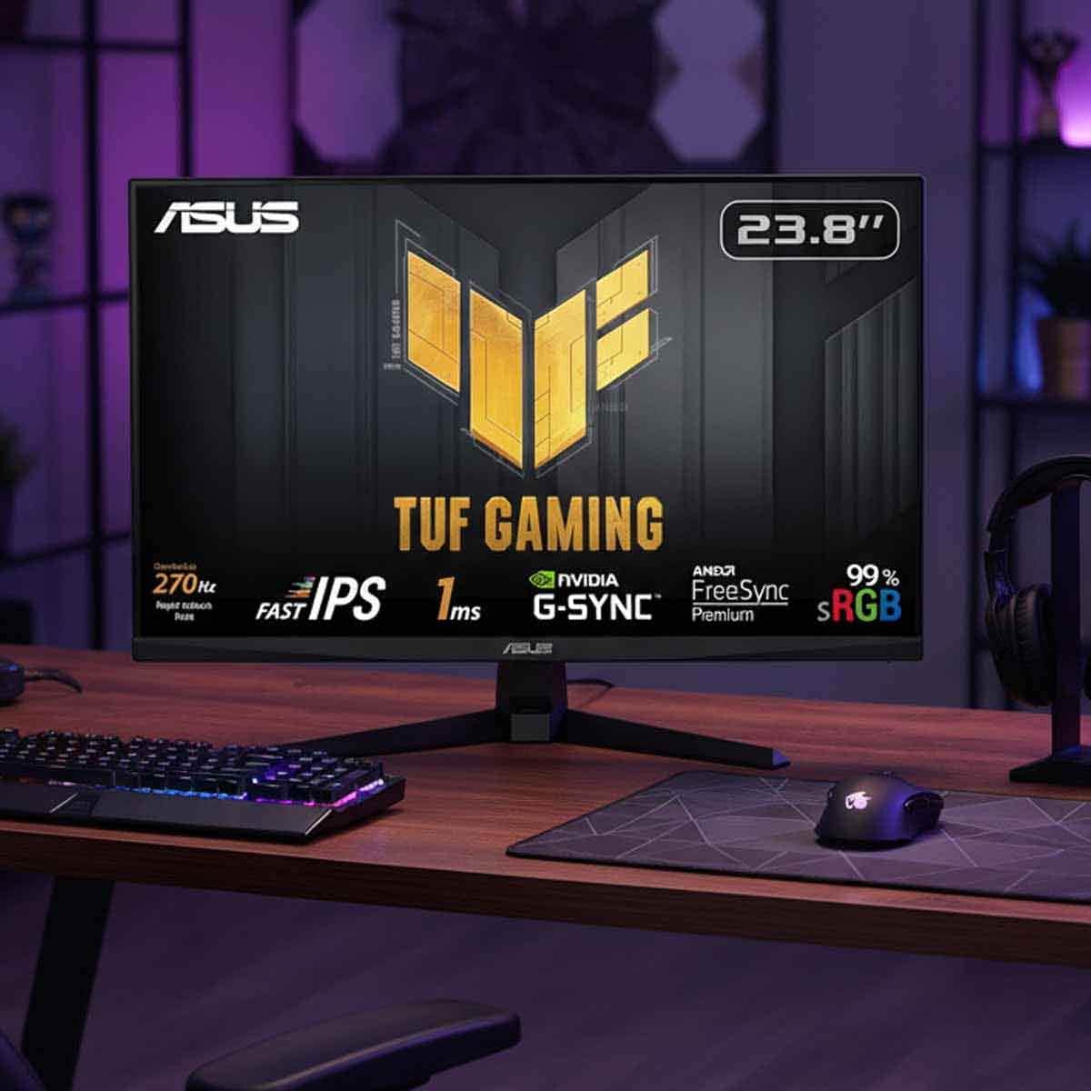 أسوس شاشة ألعاب 24 بوصة VG249QM1A