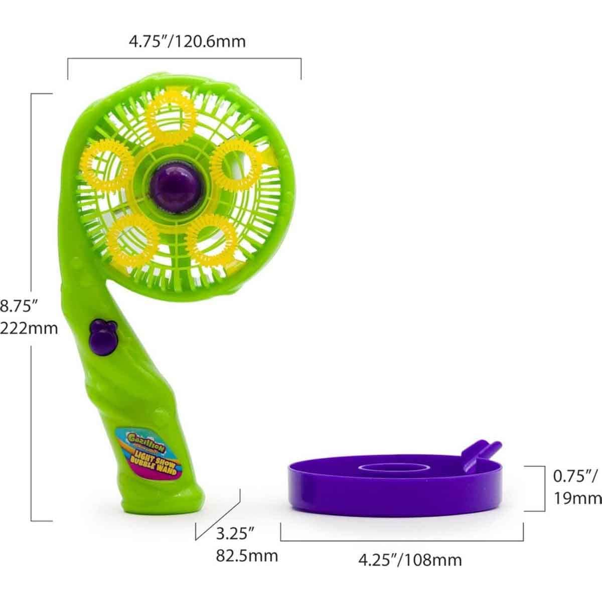 Gazillion Light Show Wand Bubbles Maker Unisex, 3-4 Years