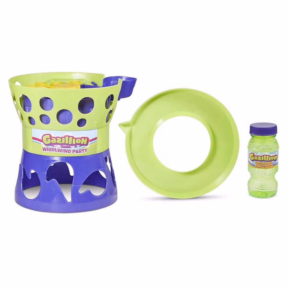 Gazillion Whirlwind Party Electronic Bubble Machine with Solution Bottle Unisex, 3-4 Years