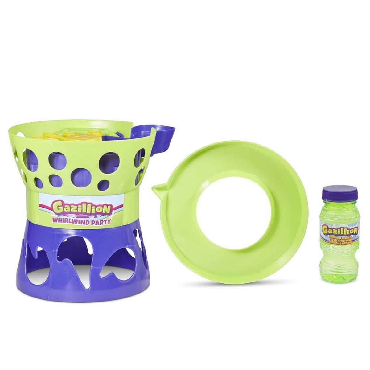 Gazillion Whirlwind Party Electronic Bubble Machine with Solution Bottle Unisex, 3-4 Years