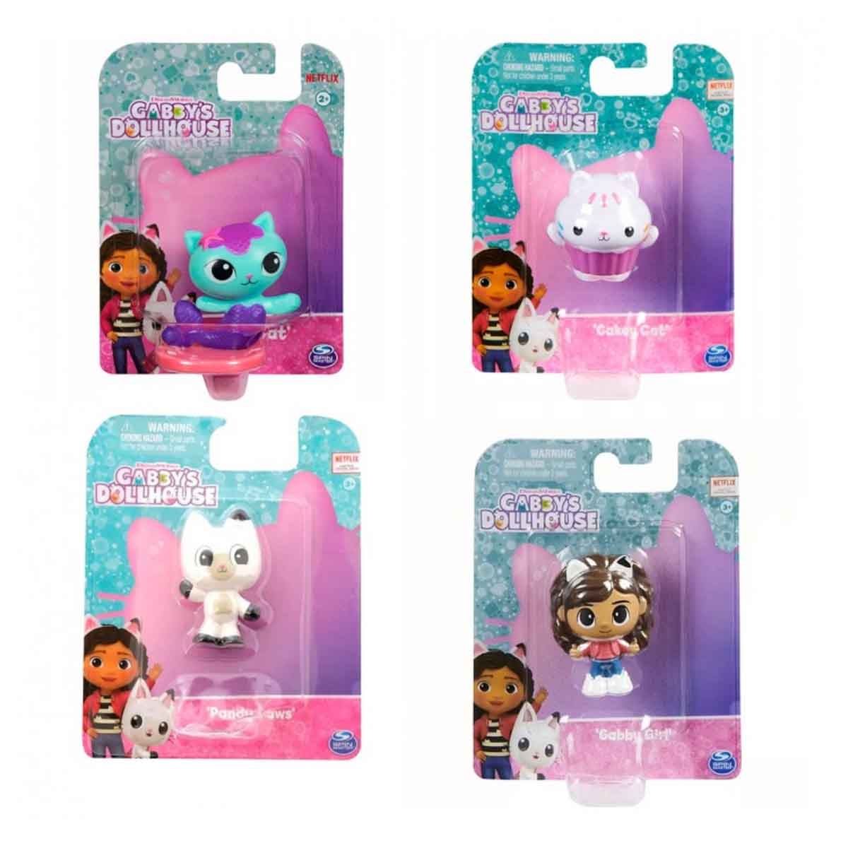 Gabby's Dollhouse 2" Assorted Mini Figure Girls, 3-4 Years