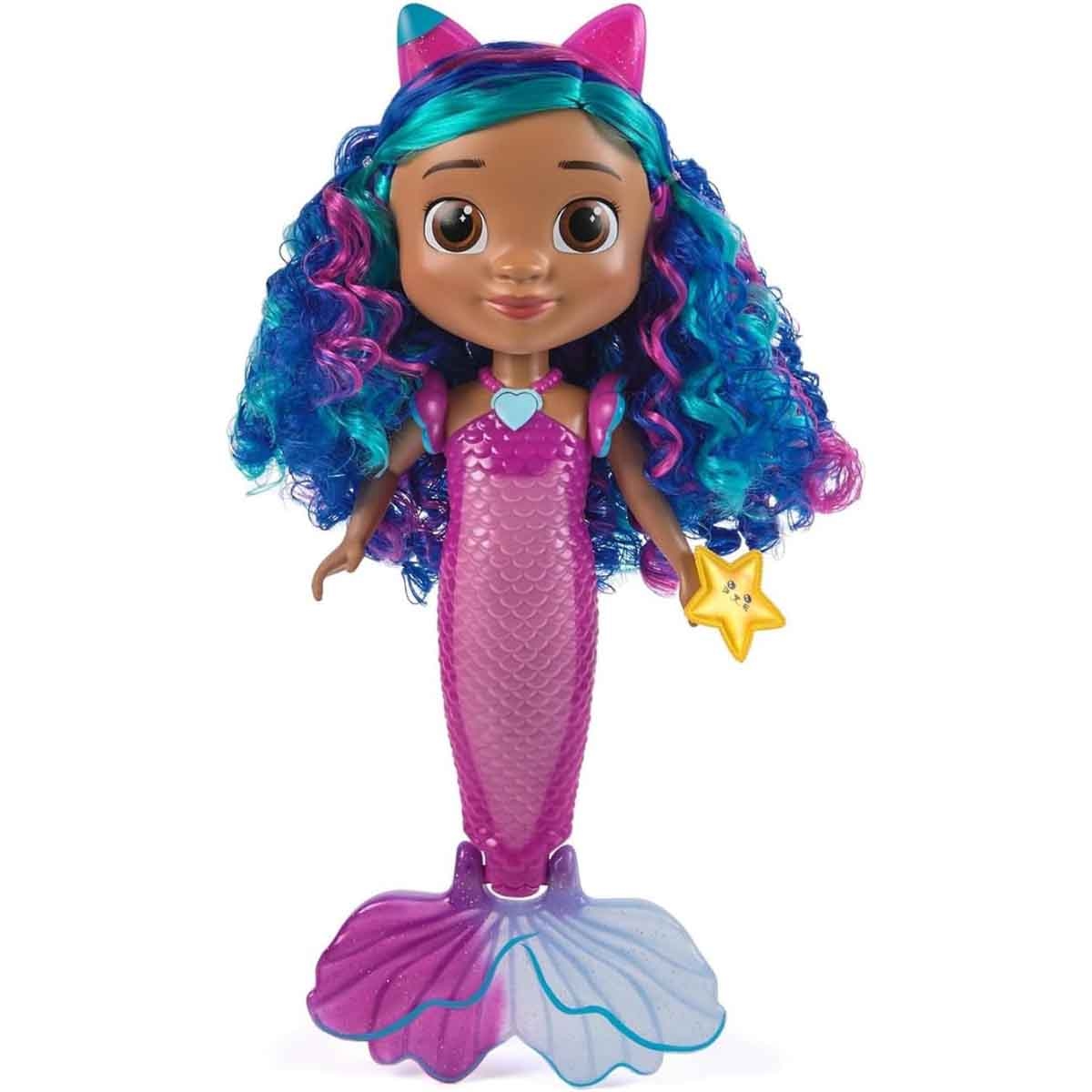Gabby's Dollhouse 14" Movie Feature Mermaid Doll Unisex, 3-4 Years