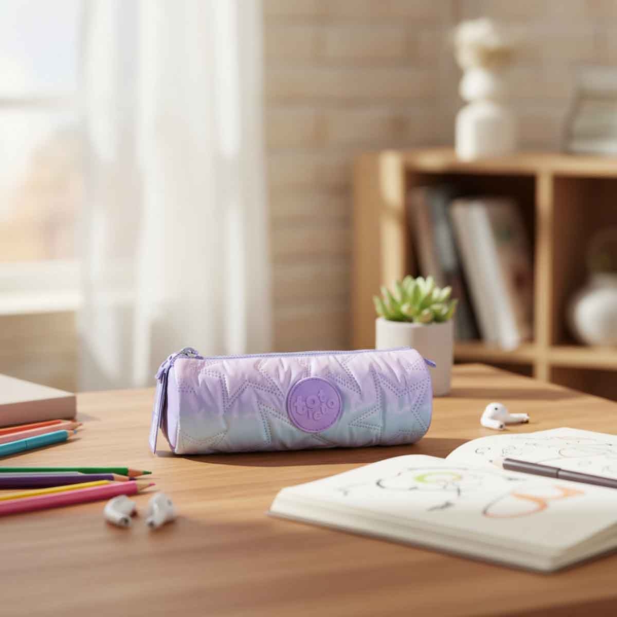 Compact & Durable School Stationery Organizer Pencil Case