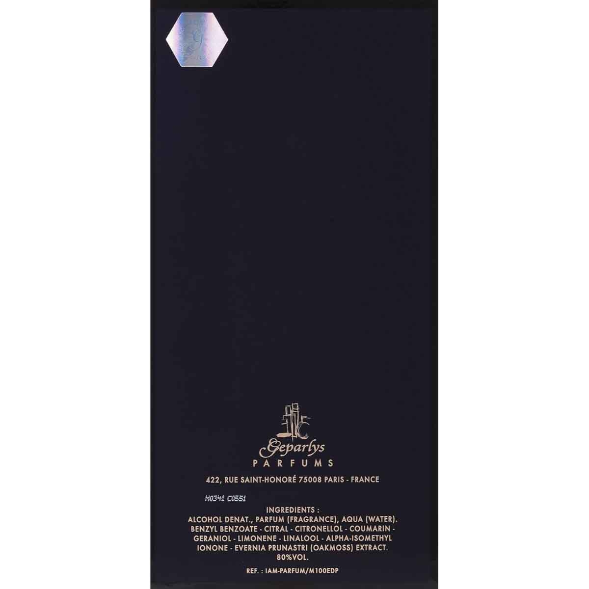 Geparlys Yes I Am The King Eau De Parfum for Men