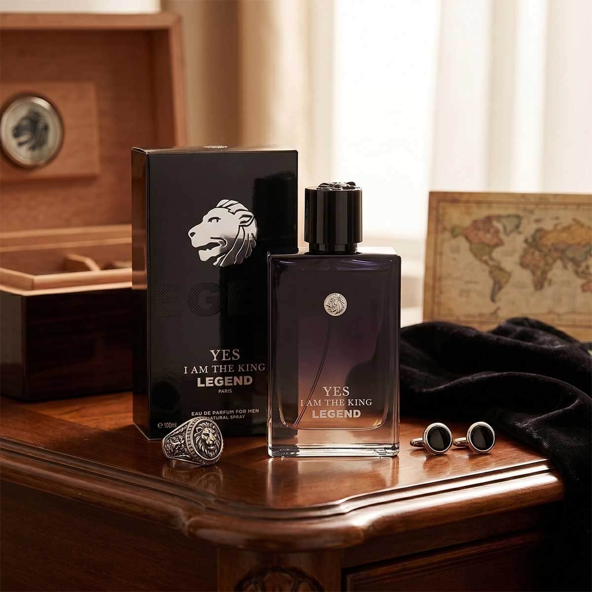 Geparlys Yes I Am The King Legend Eau De Parfum for Men