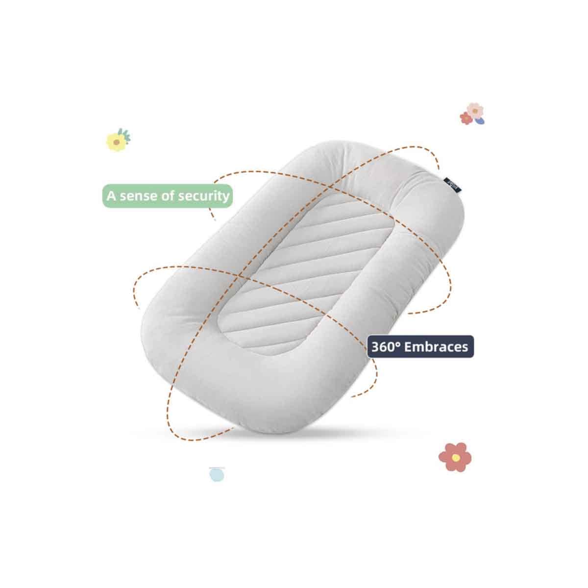 Little Story Grey Portable Lounger Sleeping Pod