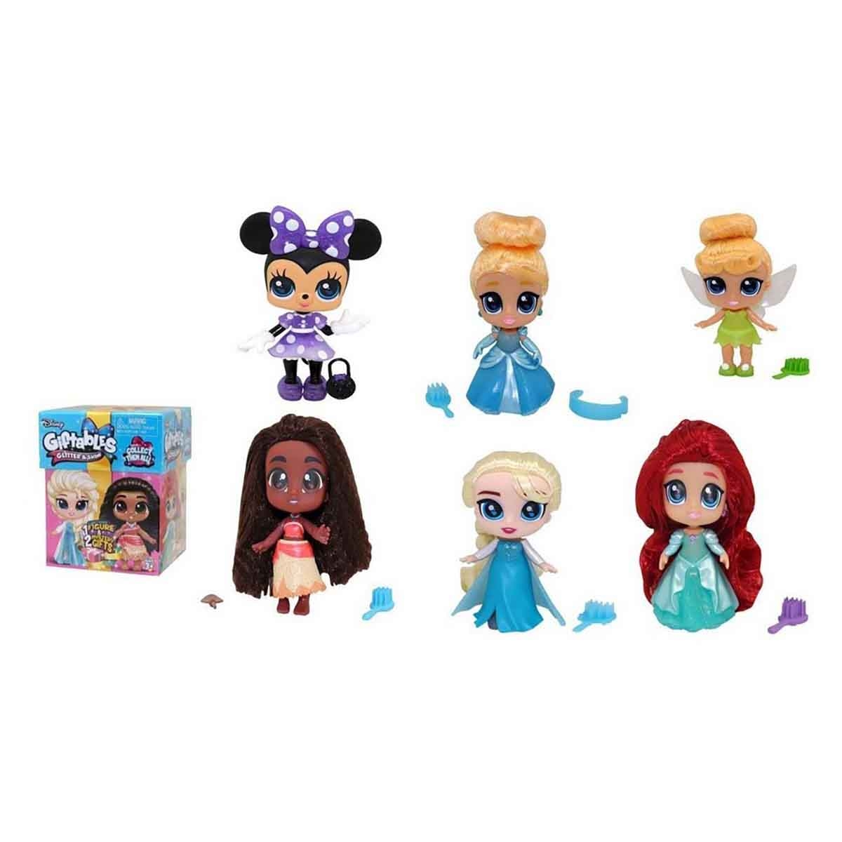 ديزني دمية قابلة للجمع متنوعة للبنات من عمر 3-4 سنوات