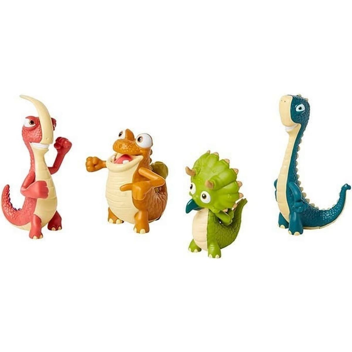 Gigantosaurus 2-Piece 3" Assorted Giganto Animal Figure Set Unisex, 3 - 4 Years