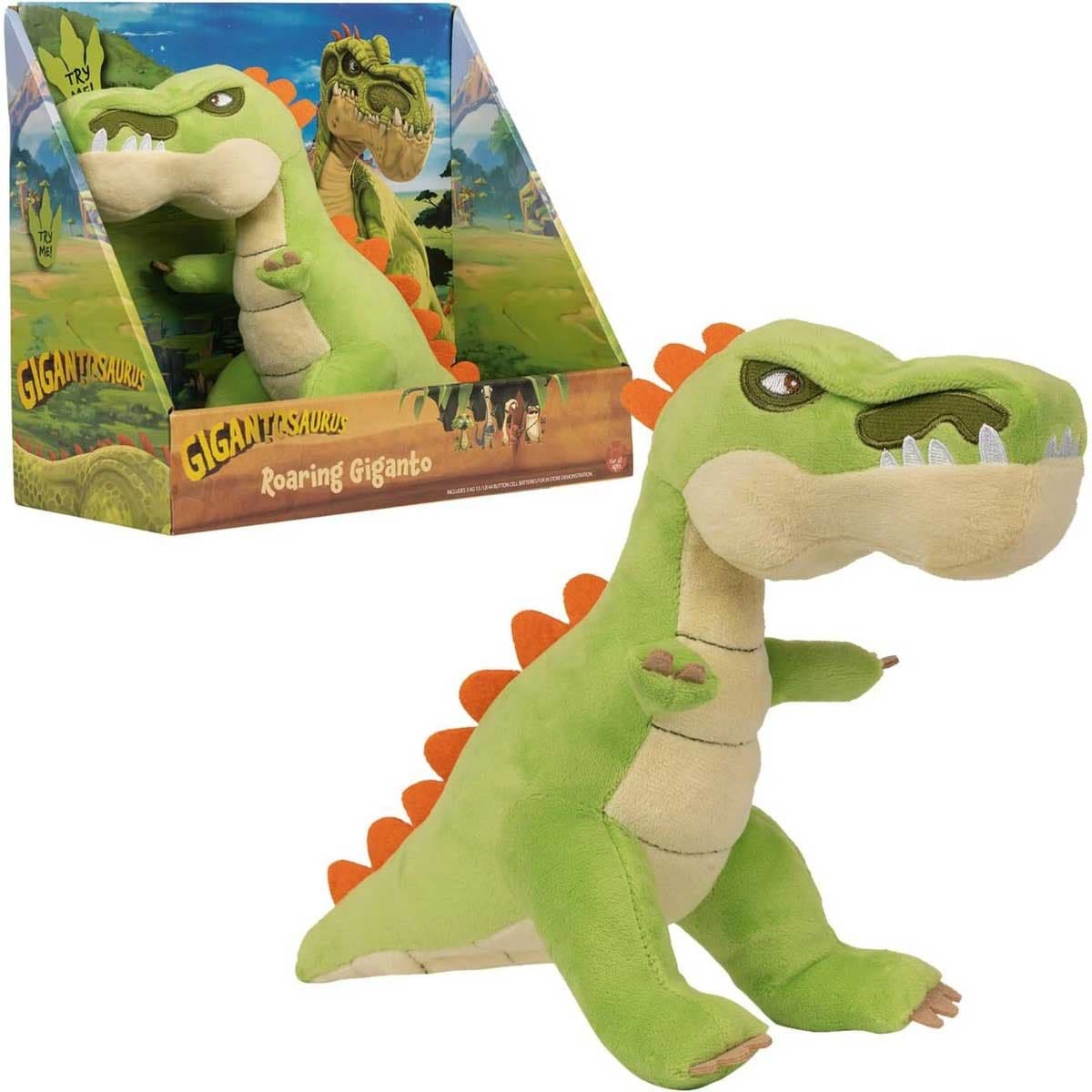 Gigantosaurus Roaring Giganto 9" Plush Figure Unisex, 13+ Years