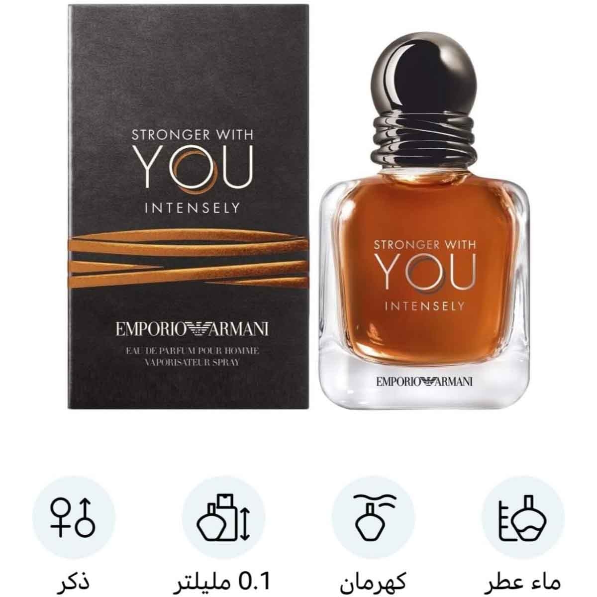 عطر جورجيو أرماني سترونجر وذ يو إنتنس للرجال