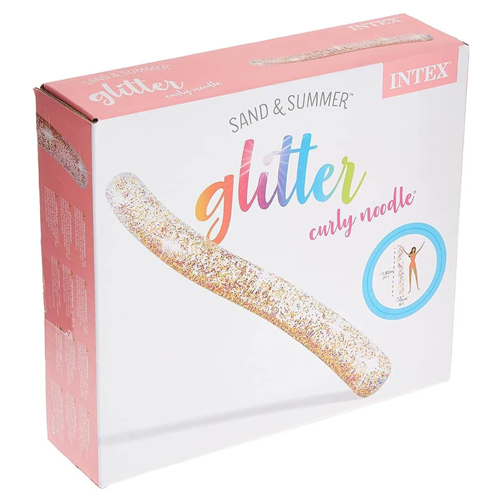 Intex Glitter Curly Noodle Floats Unisex, 13+ Years