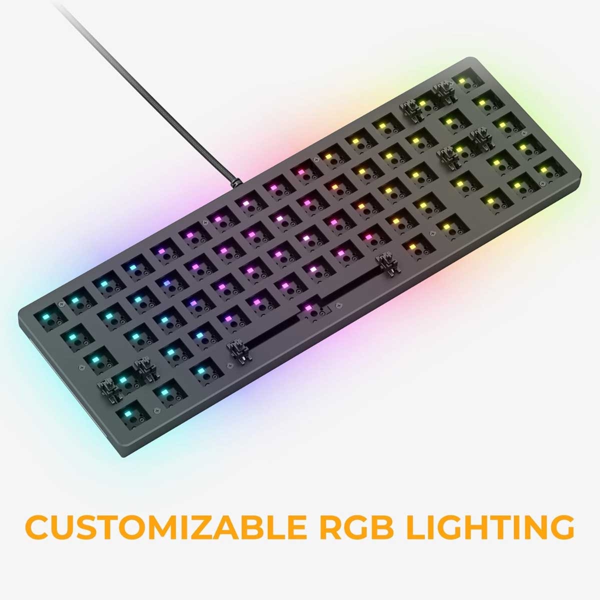لوحة مفاتيح Glorious GMMK2 RGB ANSI Layout Barebone