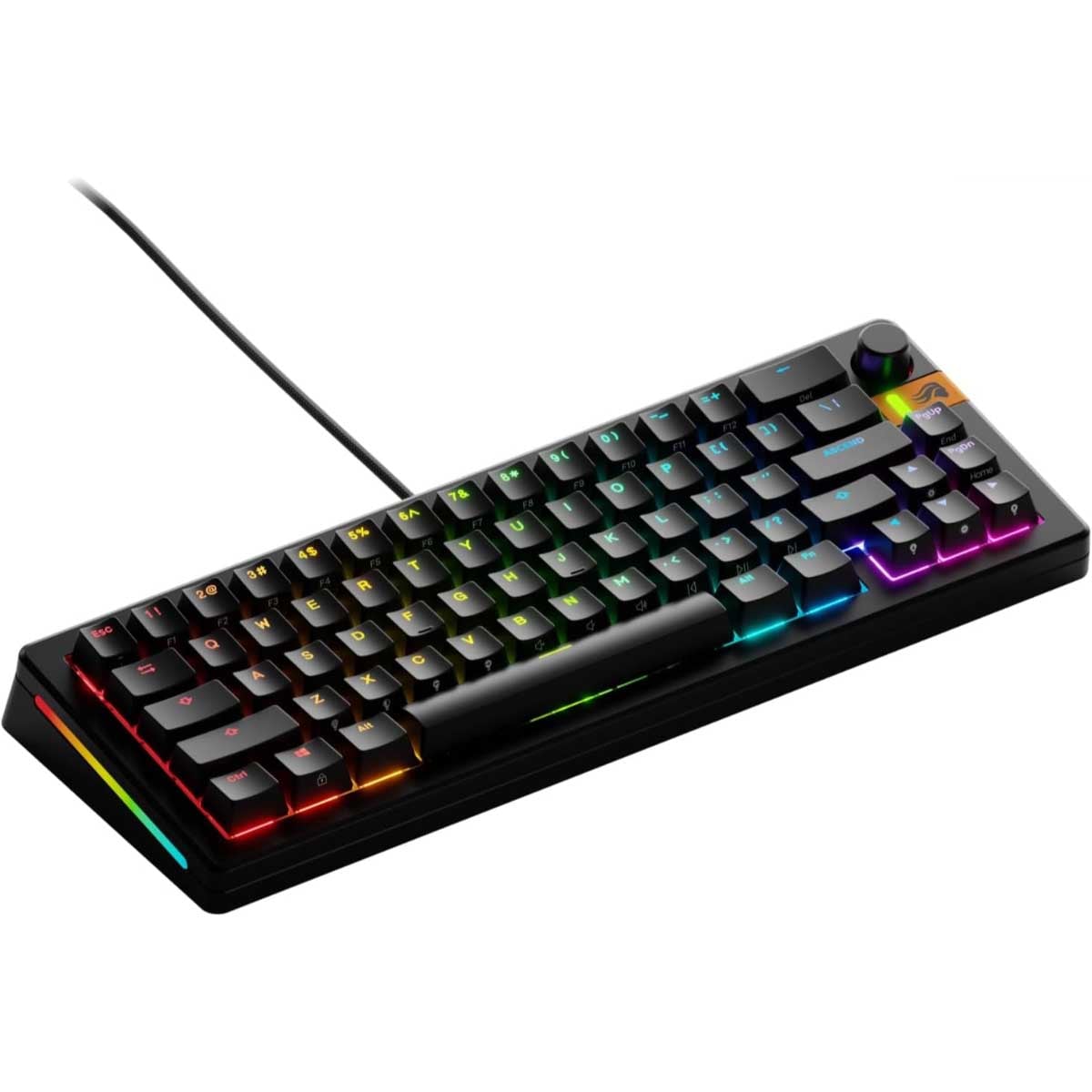 لوحة مفاتيح الألعاب الميكانيكية السلكية Glorious GMMK 3 HE RGB الجاهزة للاستخدام