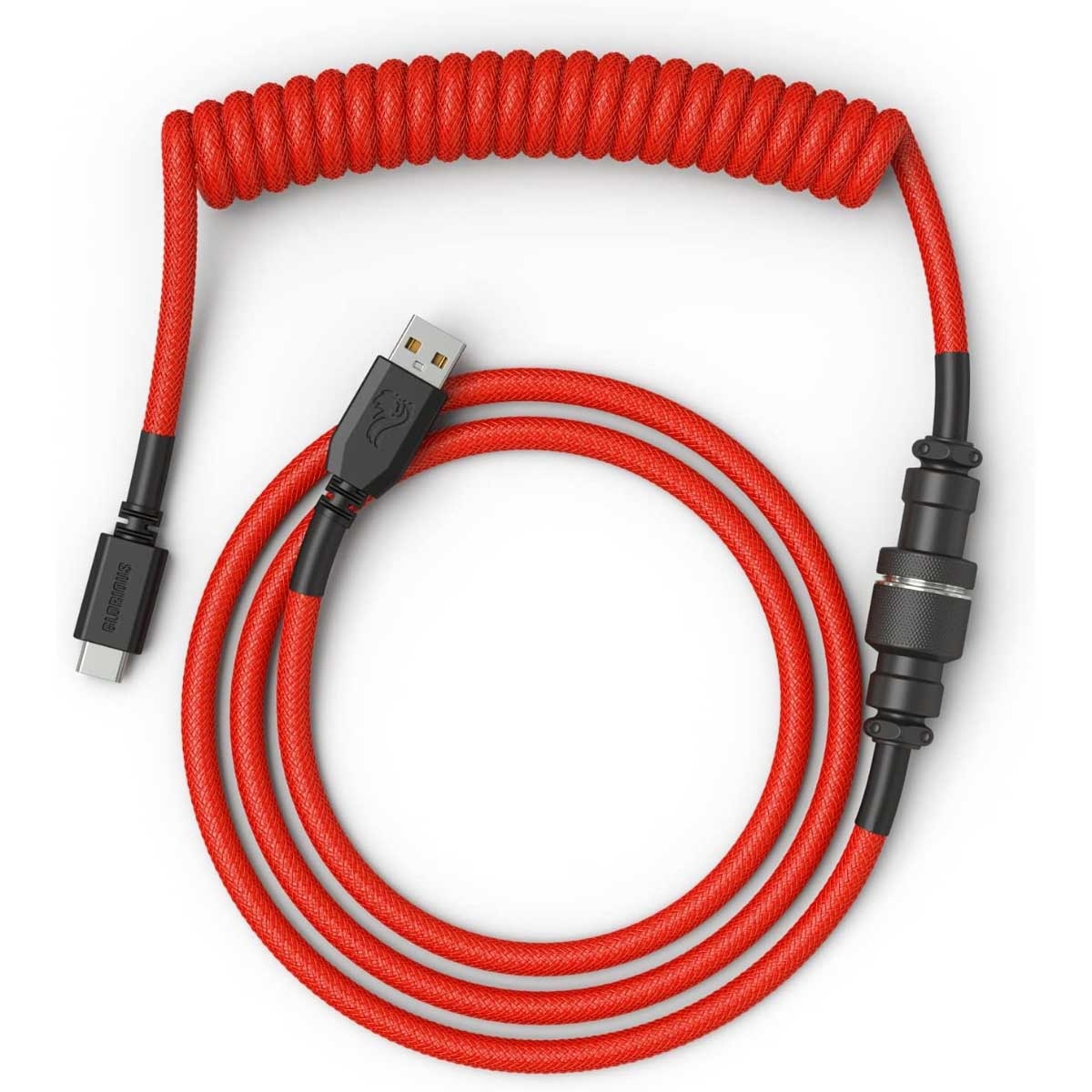 كابل USB-C مضفر ملفوف رائع