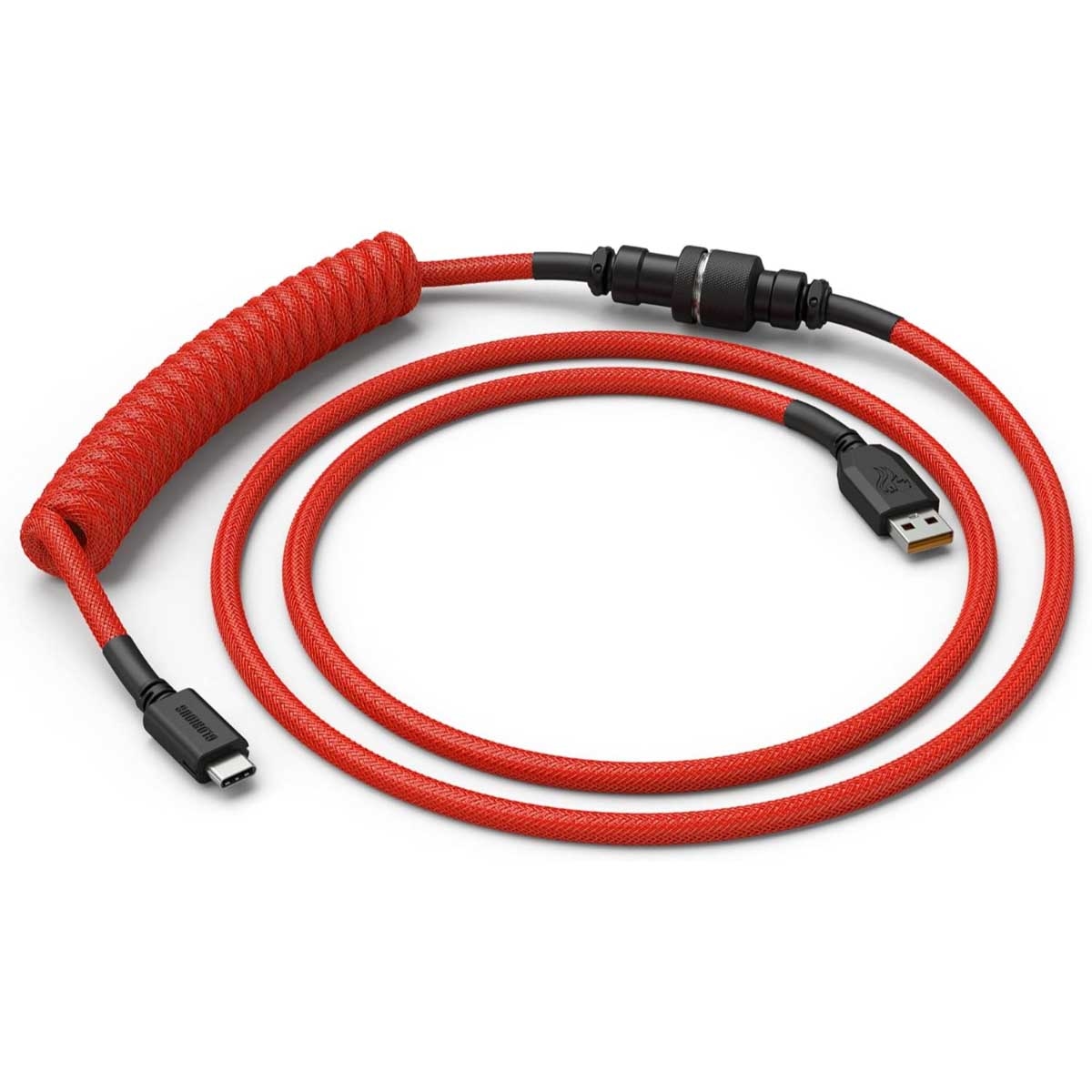كابل USB-C مضفر ملفوف رائع