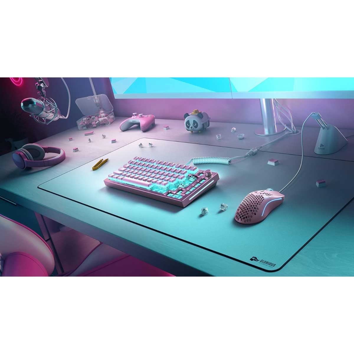 لوحة مفاتيح Glorious GMMK Pro Tenkeyless 75% بديلة للإطار العلوي