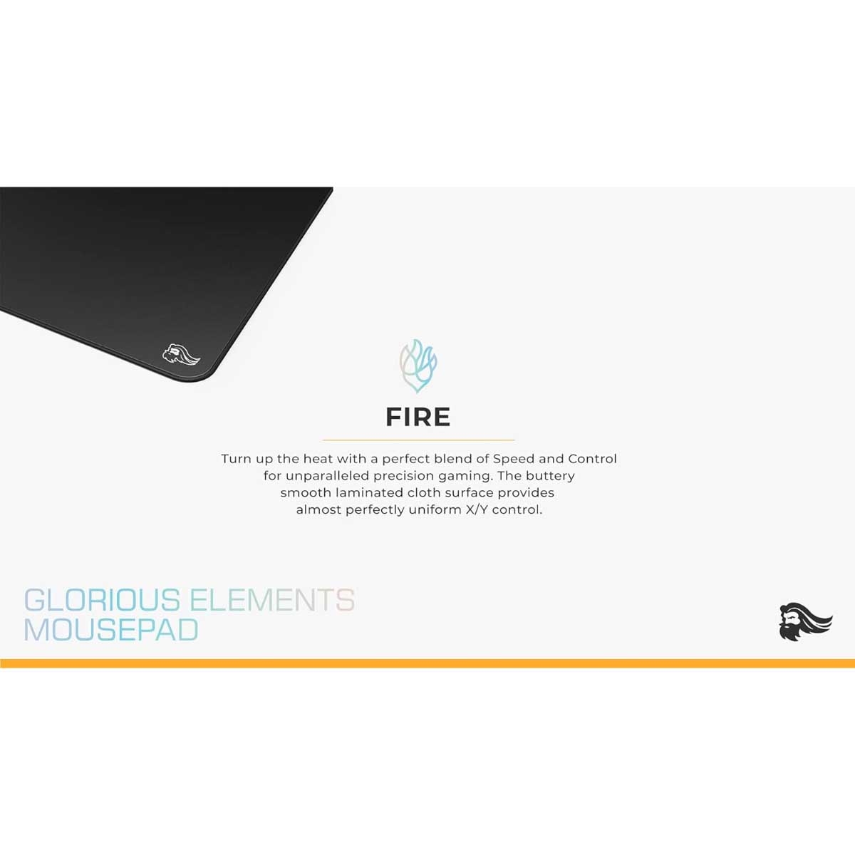 لوحة ماوس الألعاب Glorious Fire Element