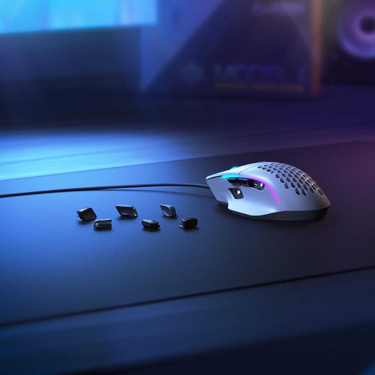 فأرة الألعاب السلكية Glorious Model I RGB