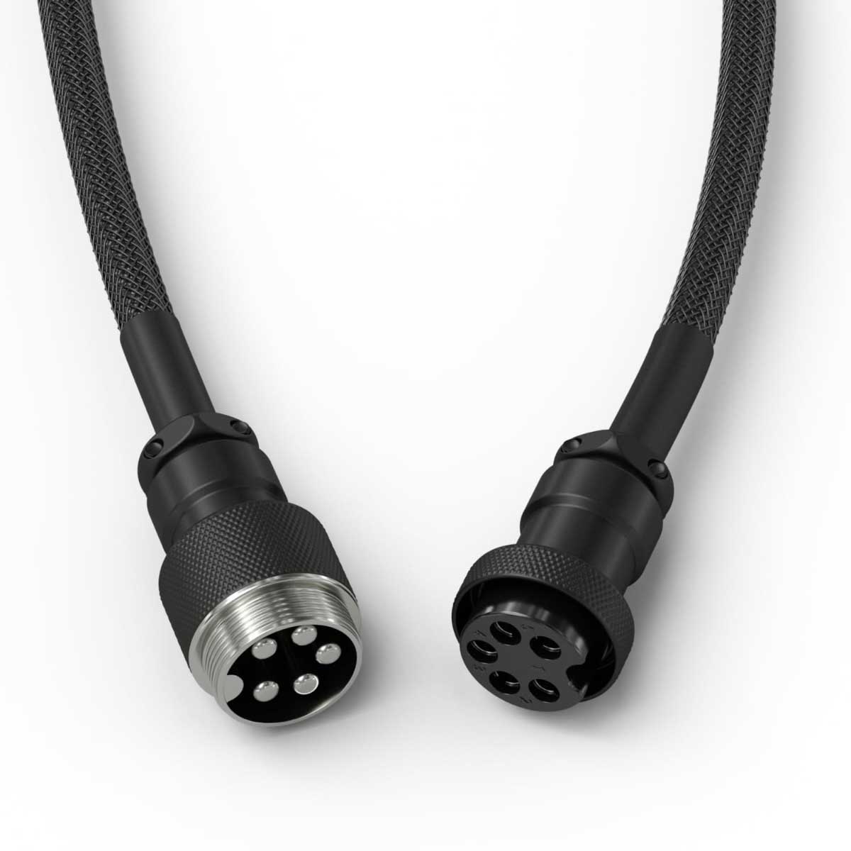 كابل USB-C ملفوف مصنوع يدويًا من Glorious