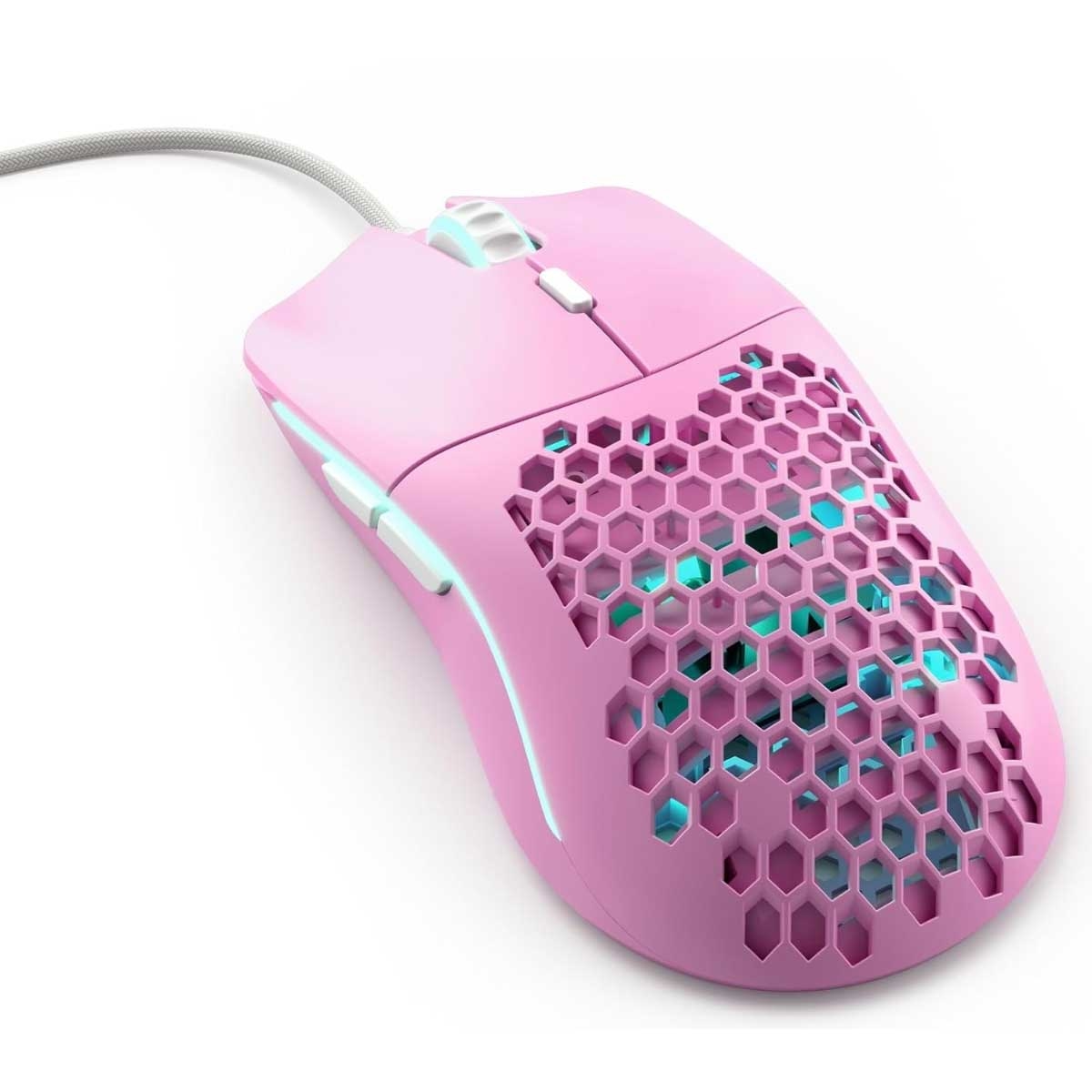Glorious Pink Model O Minus Wired Forge RGB Gaming Mouse