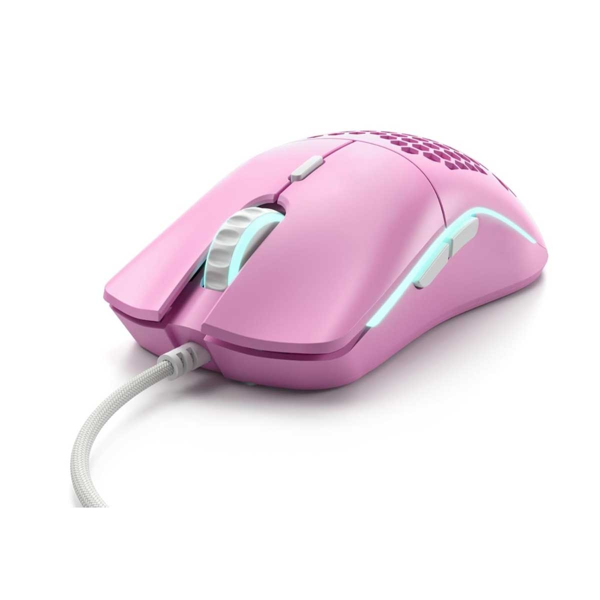 Glorious Pink Model O Minus Wired Forge RGB Gaming Mouse