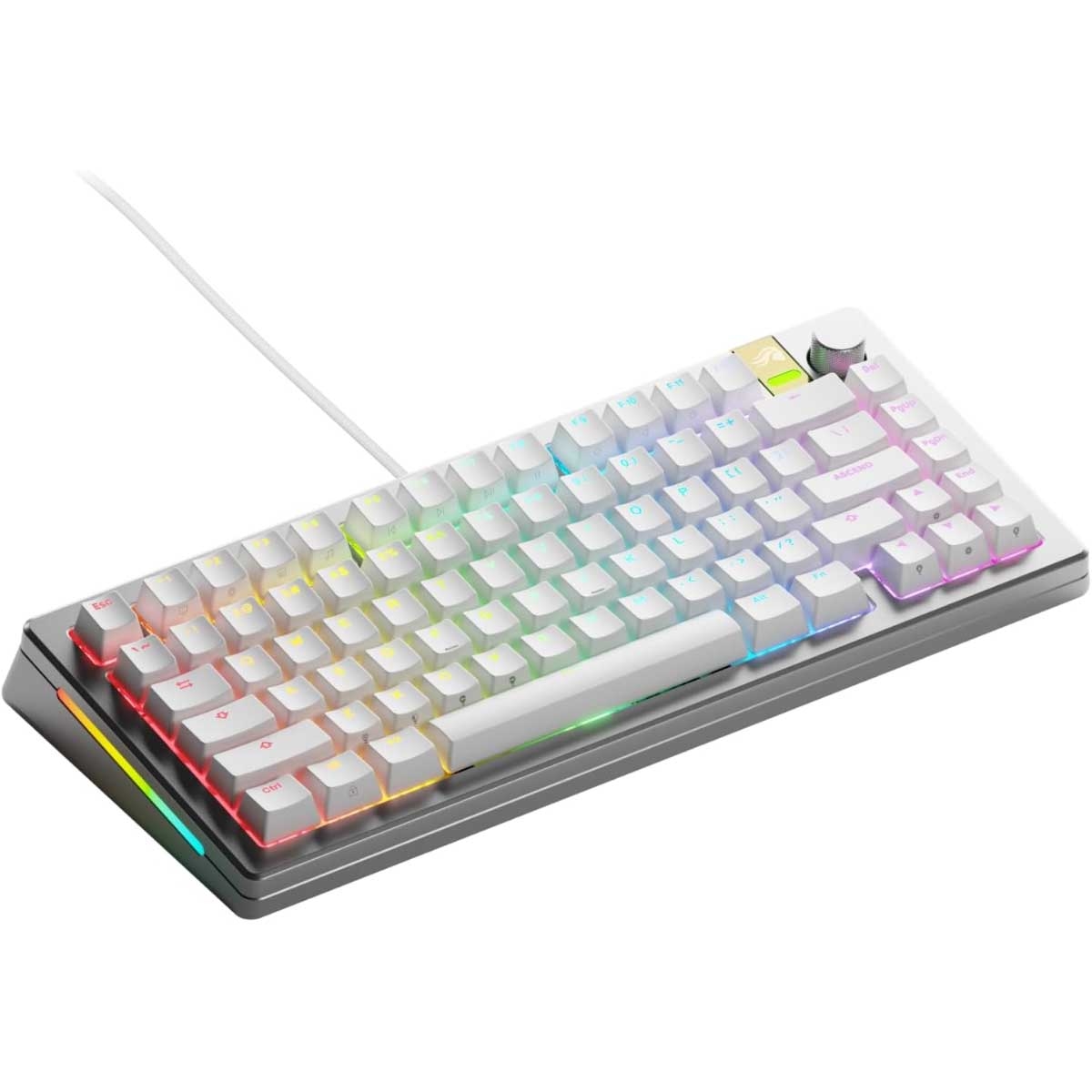 لوحة مفاتيح الألعاب الميكانيكية السلكية Glorious GMMK 3 Pro HE RGB الجاهزة للاستخدام