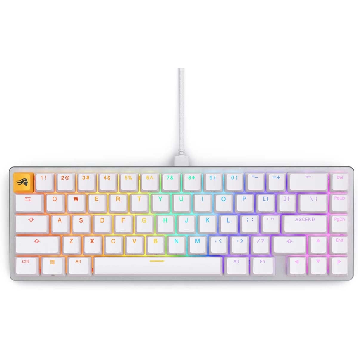 لوحة مفاتيح الألعاب الميكانيكية السلكية Glorious GMMK2 RGB الجاهزة