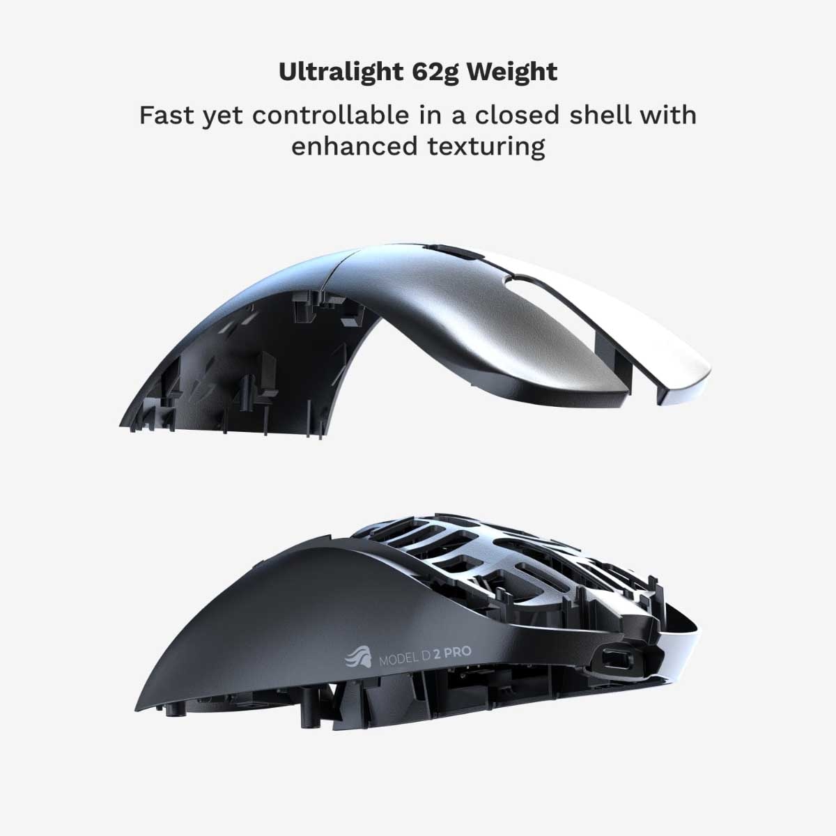 ماوس الألعاب اللاسلكي Glorious Model D 2 Pro بدقة 4K/8K Hz