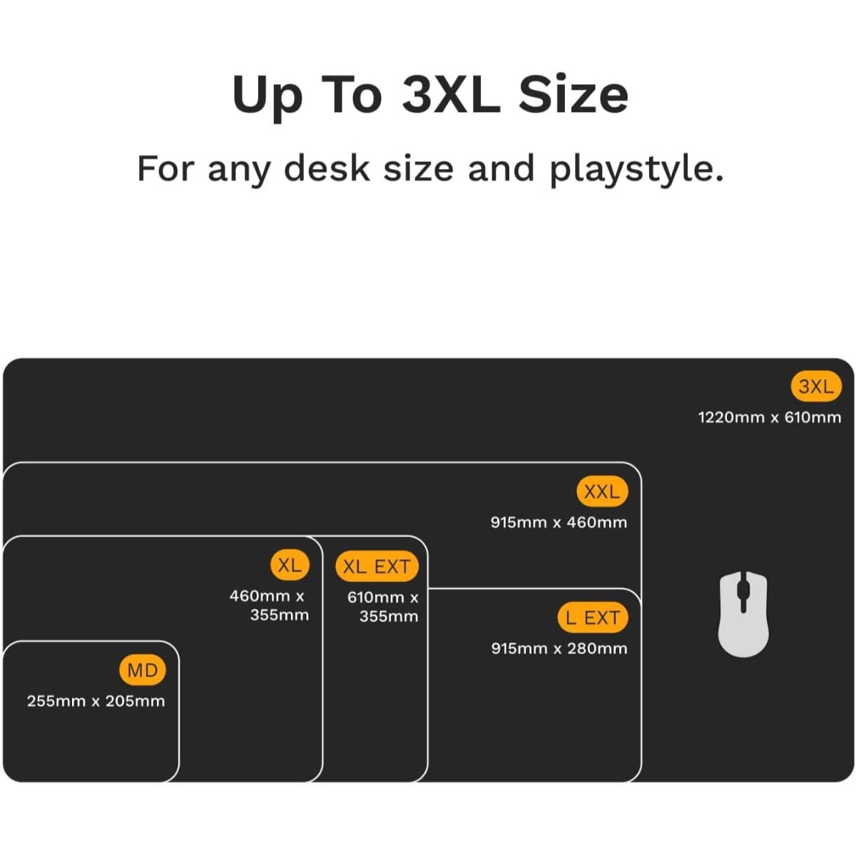 Glorious GMP-2 Edgeless Cloth Gaming Mouse Pad