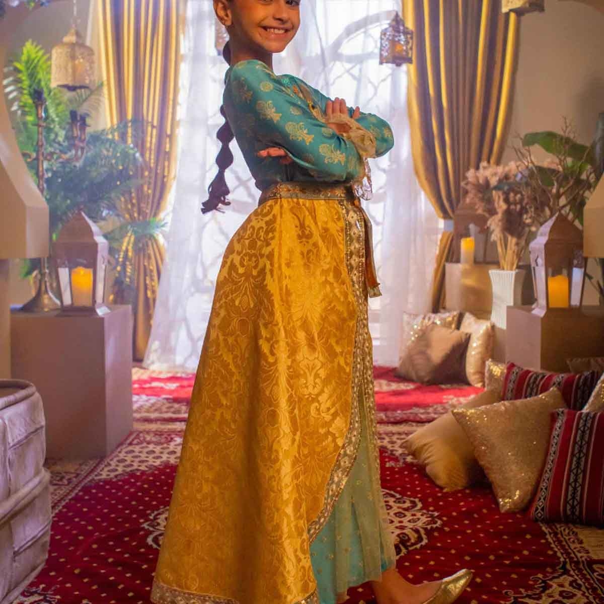 Disney Golden Princess Jasmine Prestige Costume