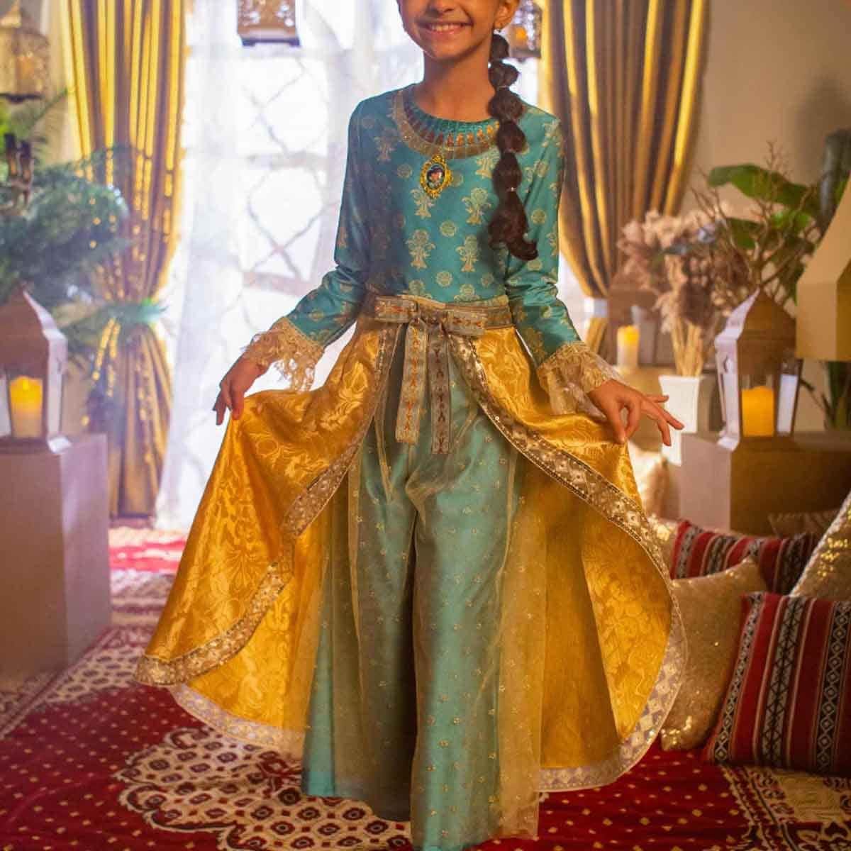 Disney Golden Princess Jasmine Prestige Costume