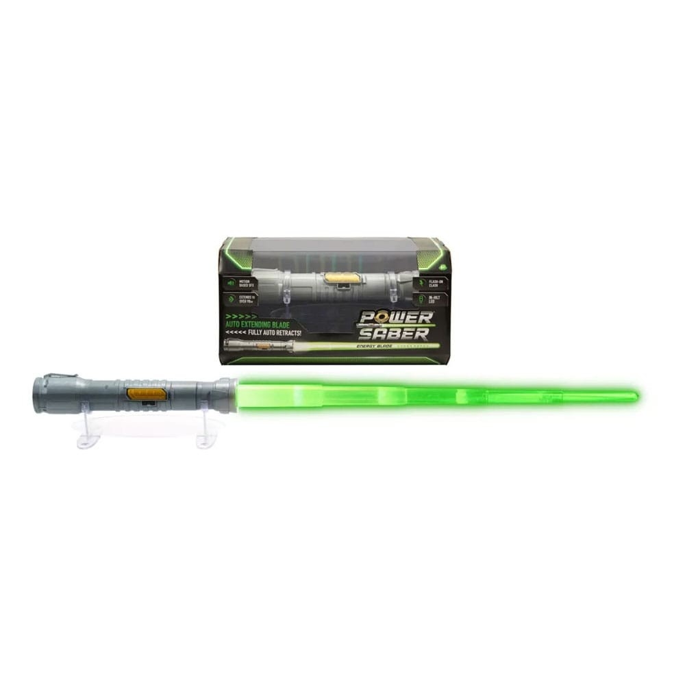 Goliath 35.4″ Roleplay Green Replica Power Lightsaber Unisex , 13+ Years