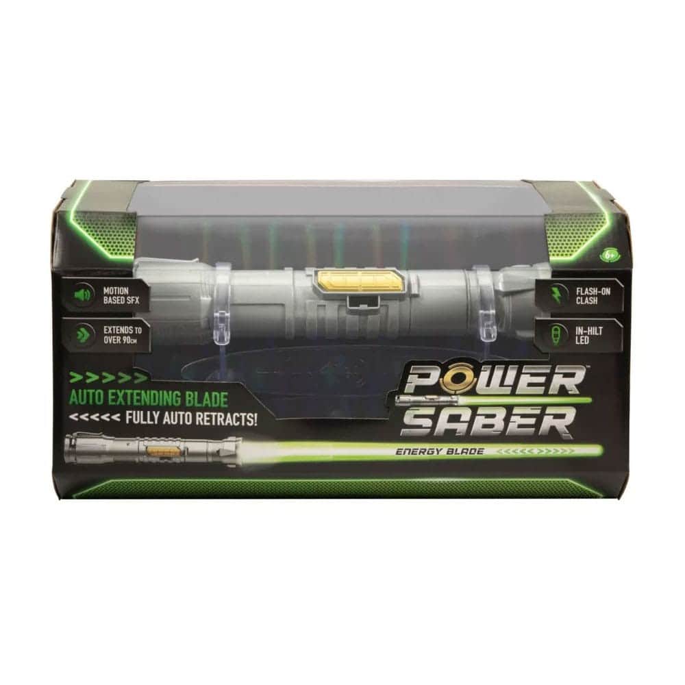 Goliath 35.4″ Roleplay Green Replica Power Lightsaber Unisex , 13+ Years