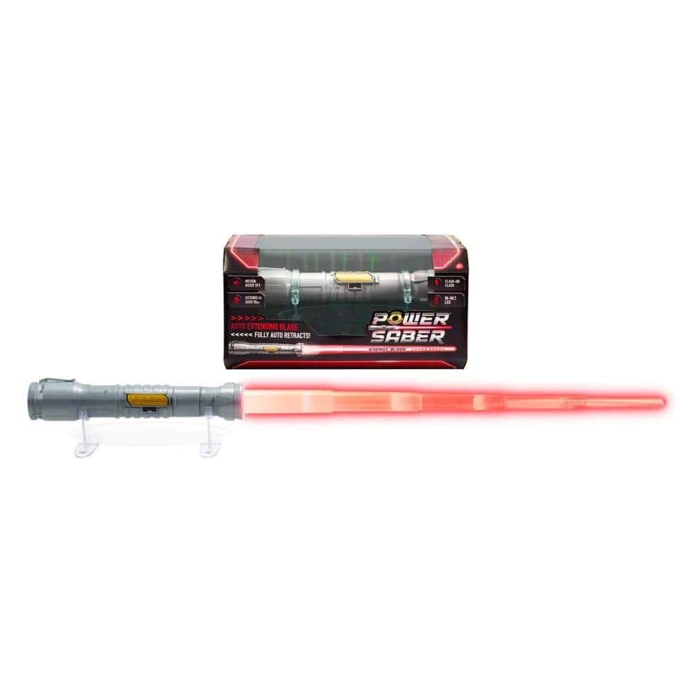 Goliath 35.4″ Roleplay Red Replica Power Lightsaber Unisex , 13+ Years