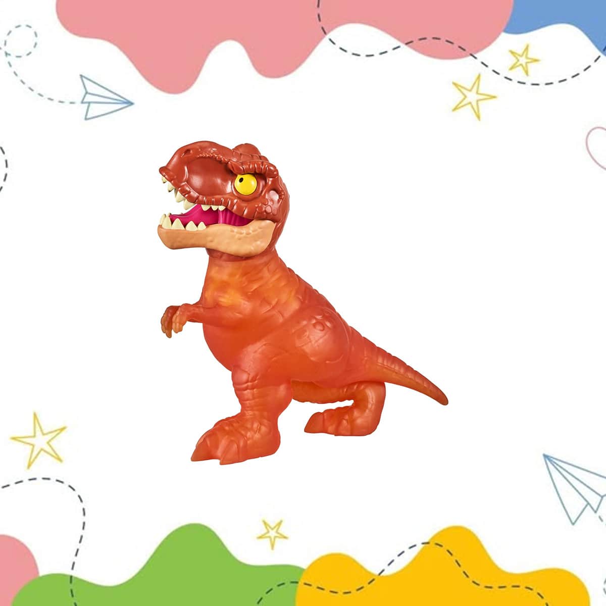 Goo Jit Zu Jurassic World Supagoo T-Rex Figure Unisex, 5-7 Years