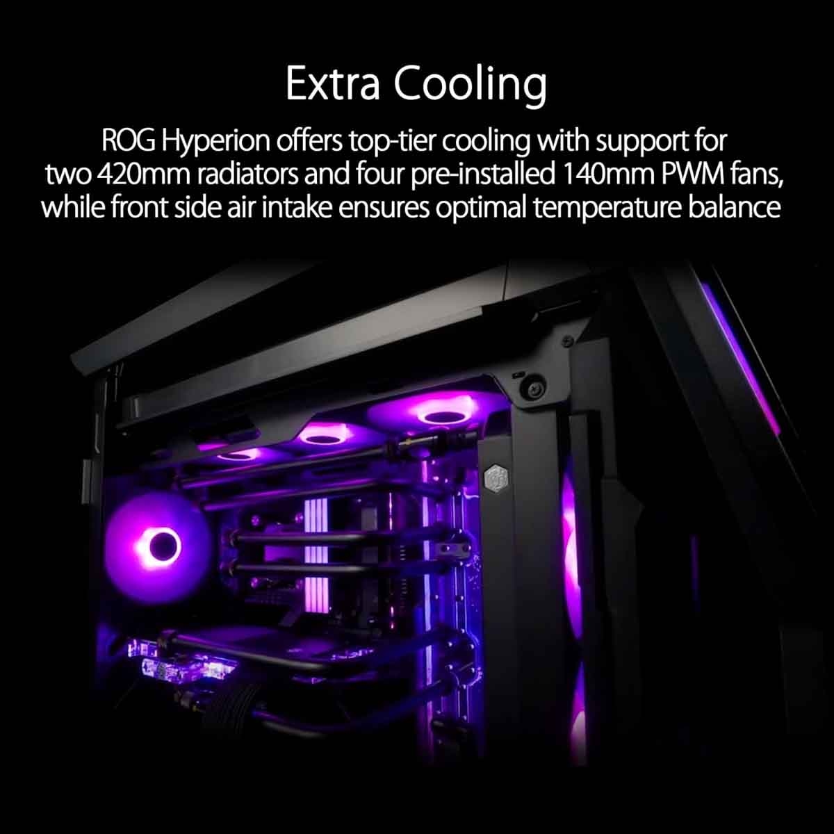 ASUS ROG Hyperion GR701 E-ATX Gaming PC Case