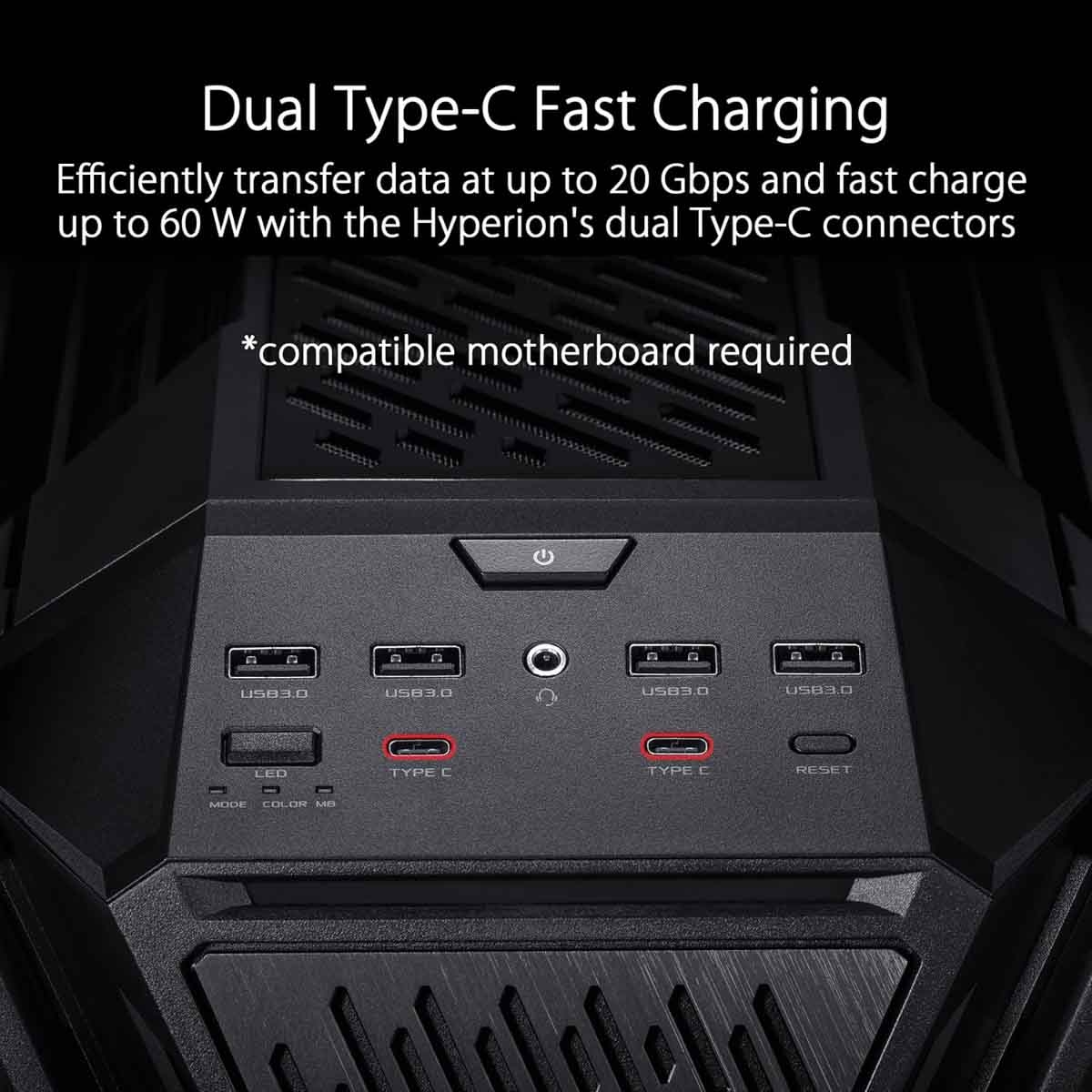 ASUS ROG Hyperion GR701 E-ATX Gaming PC Case