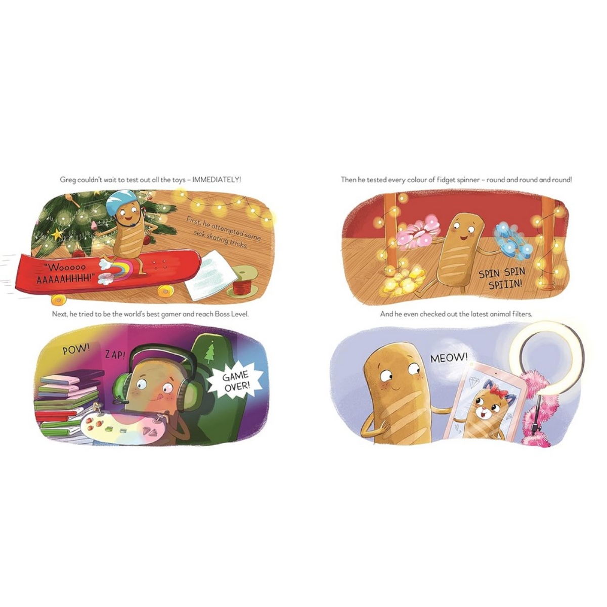 Greg the Sausage Roll: The Perfect Present: تأليف مارك هويل - 10 نوفمبر 2022