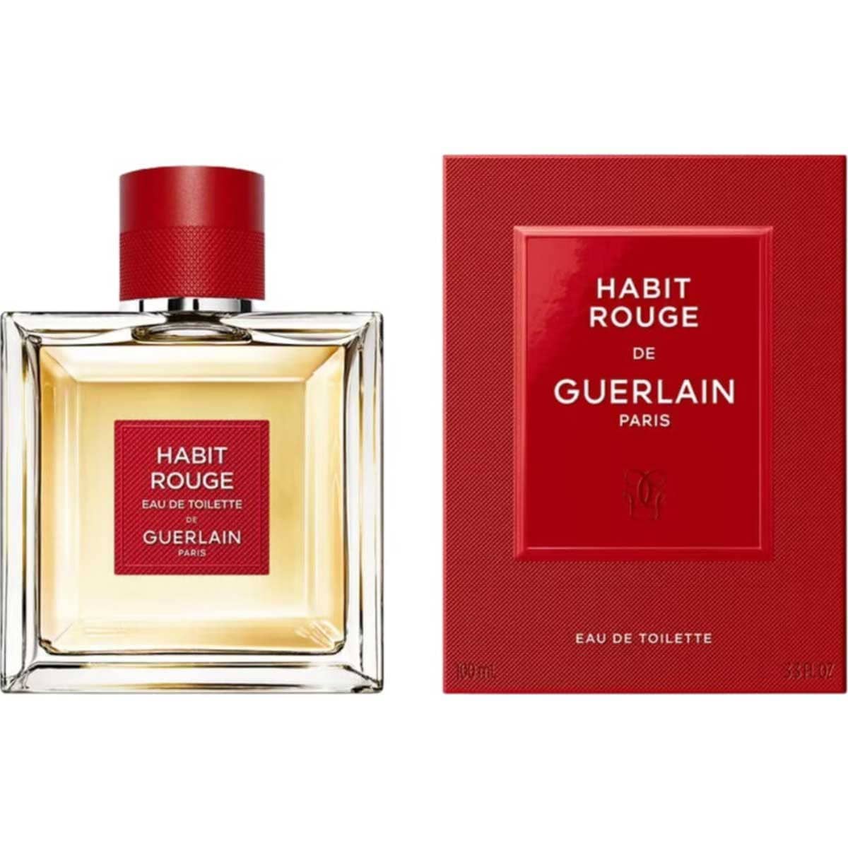 Guerlain Habit Rouge Eau De Parfum 100 ml for Men