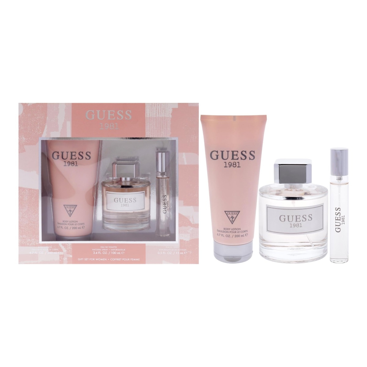 Guess 1981 Eau De Toilette Gift Set for Women