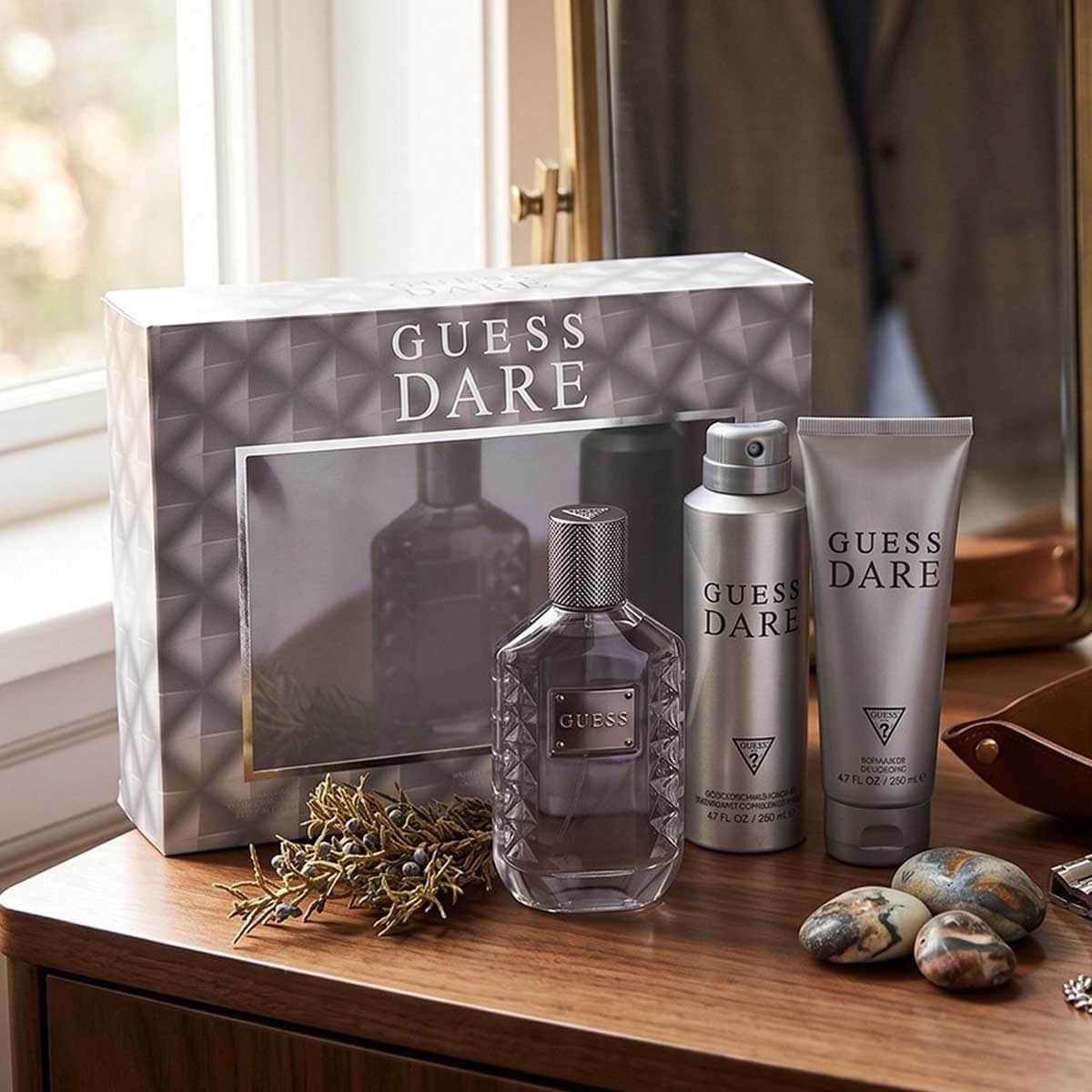 Guess Dare Eau De Toilette Gift Set for Men
