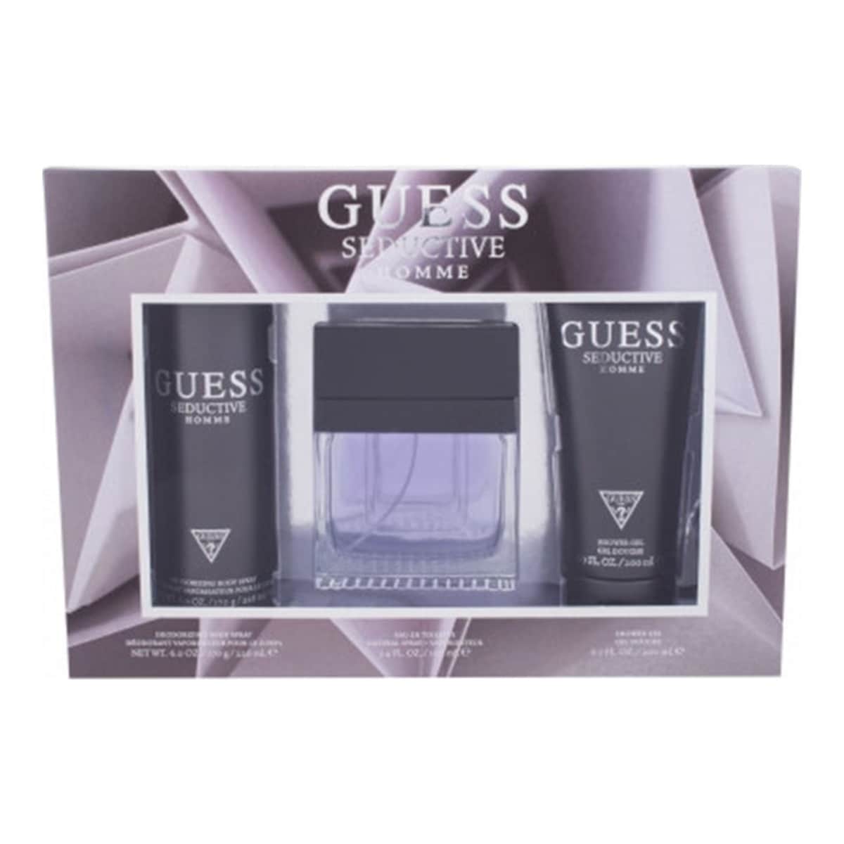 Guess Homme Eau De Toilette Gift Set for Men