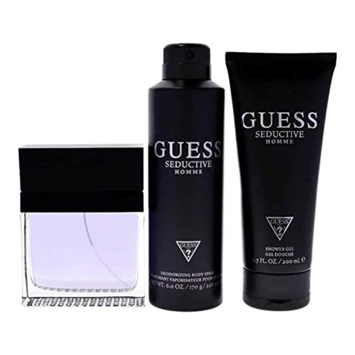 Guess Homme Eau De Toilette Gift Set for Men