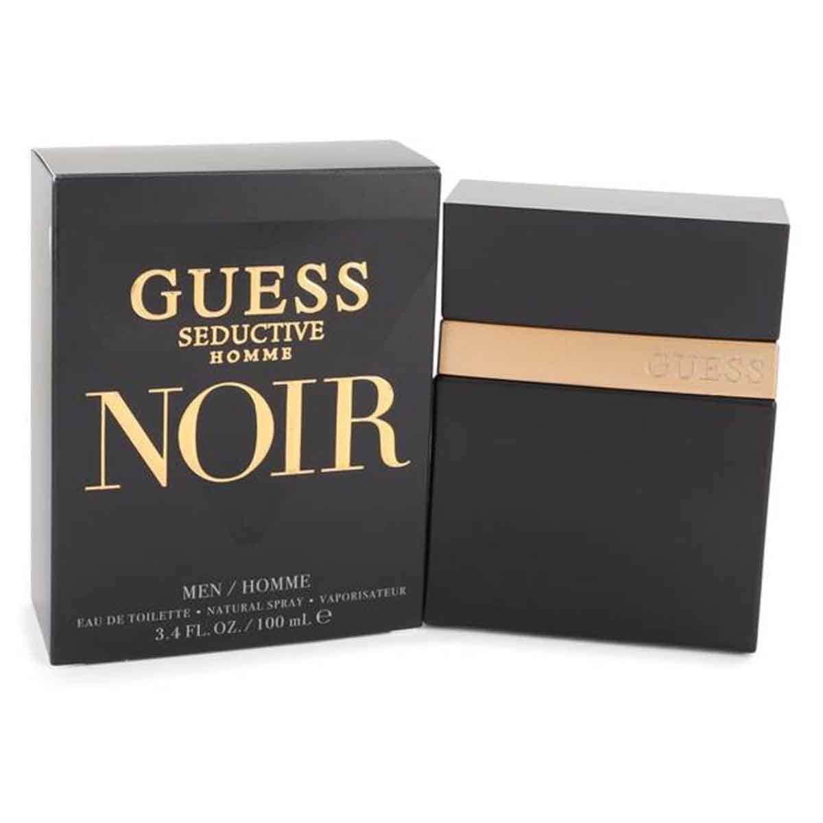 Guess Seductive Homme Noir Eau De Toilette for Men