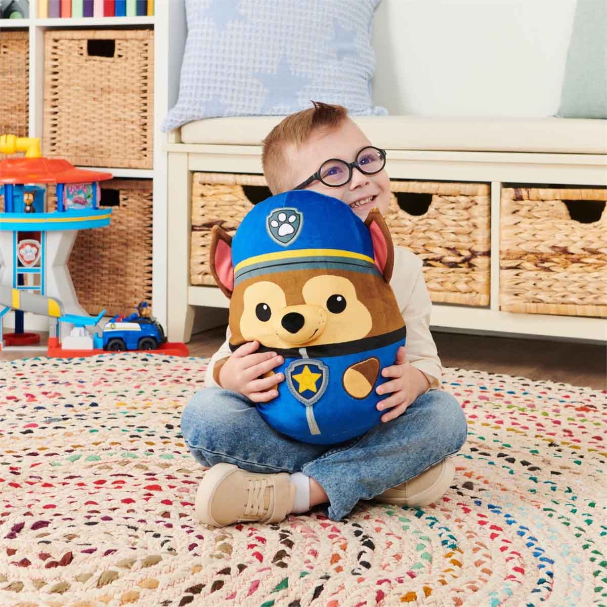 Paw Patrol 12" Chase Trend Plush Toy Unisex, 3-4 Years