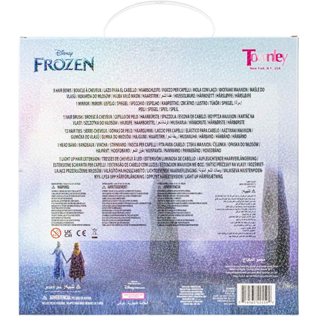 ديزني فروزن مجموعة كبيرة من إكسسوارات الشعر للبنات، من عمر 3-4 سنوات