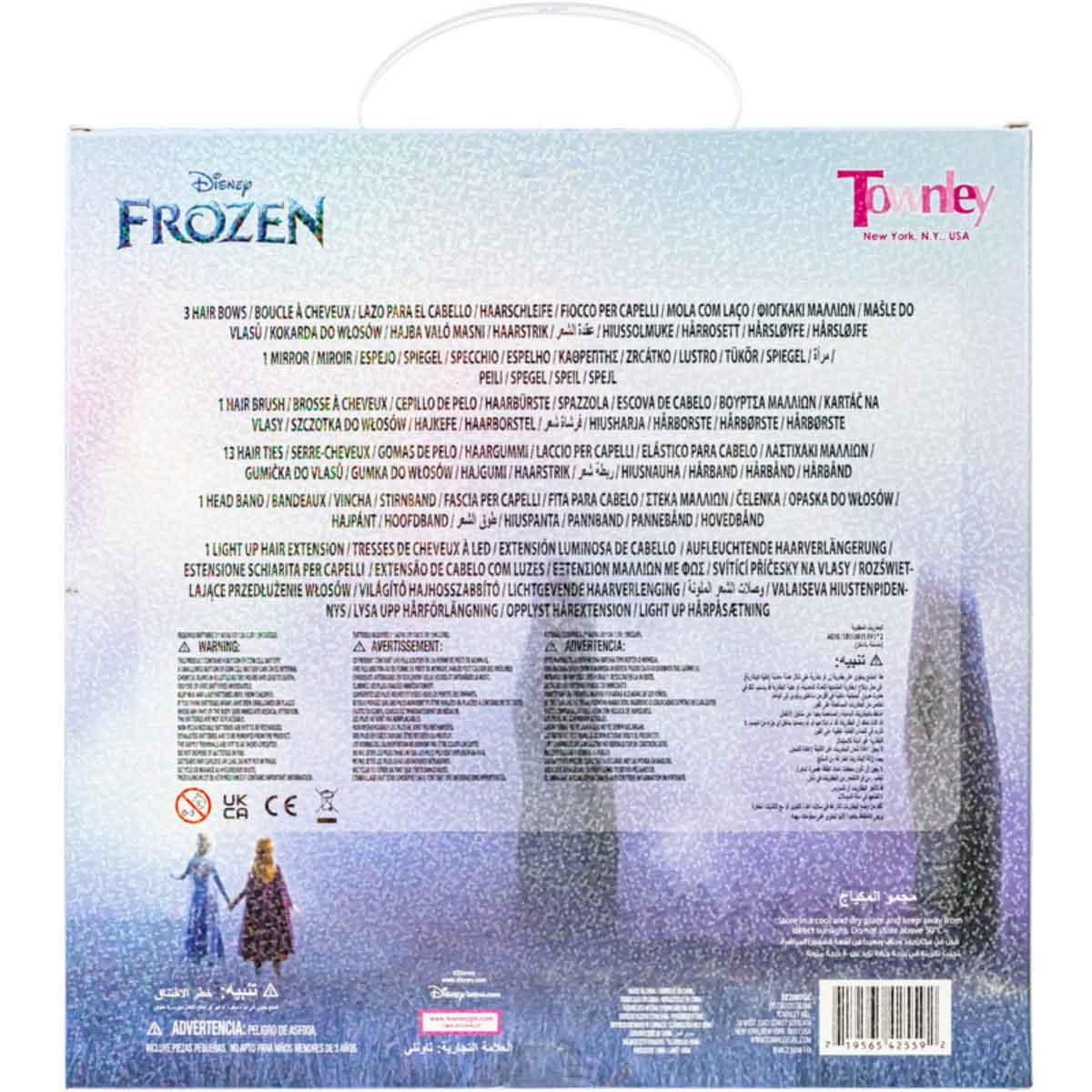 ديزني فروزن مجموعة كبيرة من إكسسوارات الشعر للبنات، من عمر 3-4 سنوات