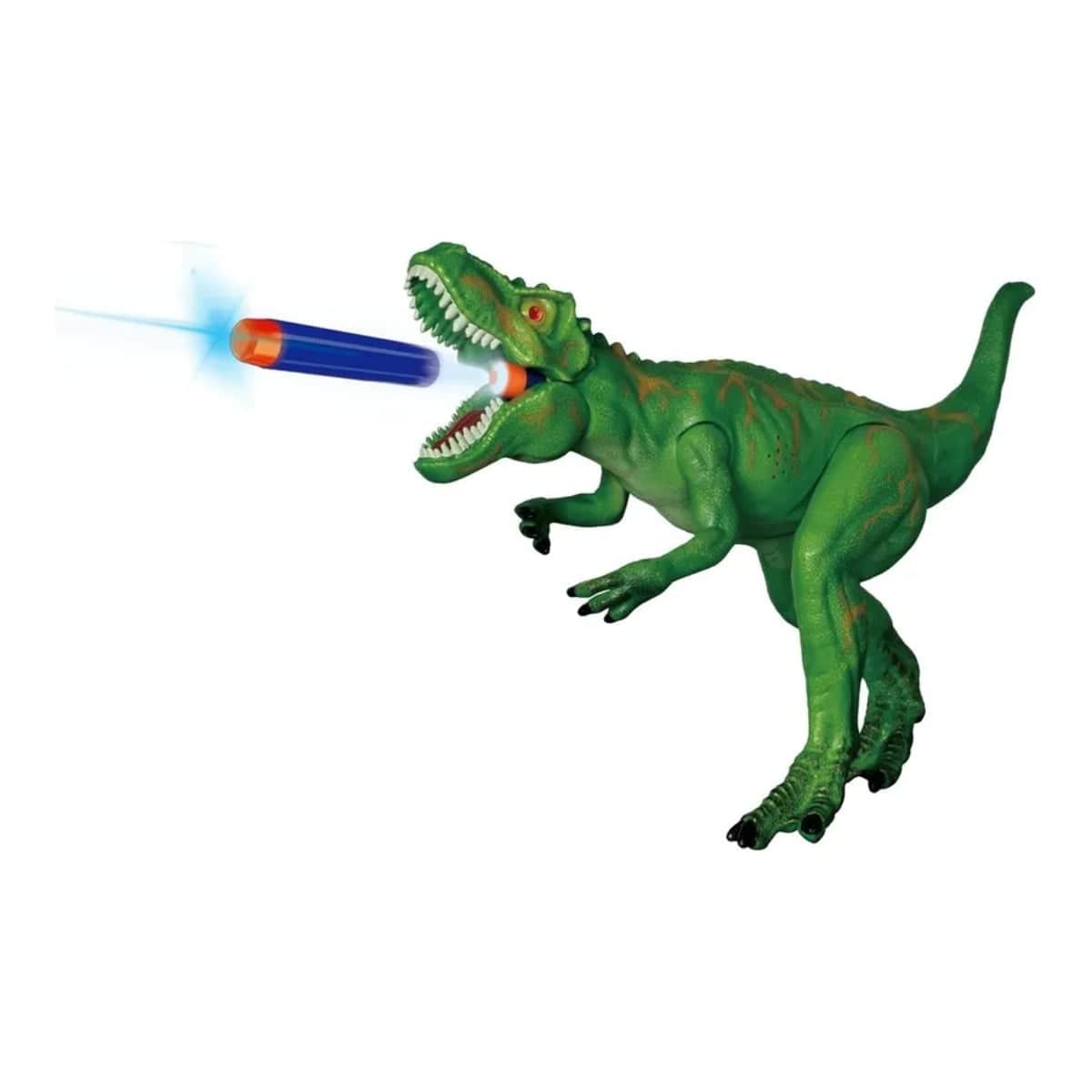 Happiness Express Soft Foam Dart Dinosaur Blaster Unisex, 8-10 Years