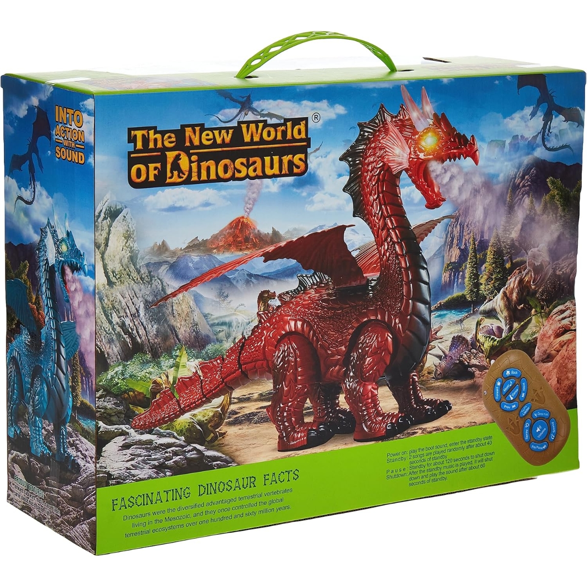 Happiness Express Vapor Breathing Dragon Figure Boys, 3-4 Years